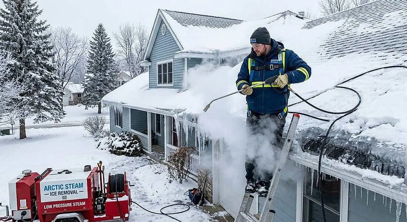 Ice Dam Removal in Appleton, WI